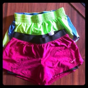 Bundle of Nike dri fit shorts